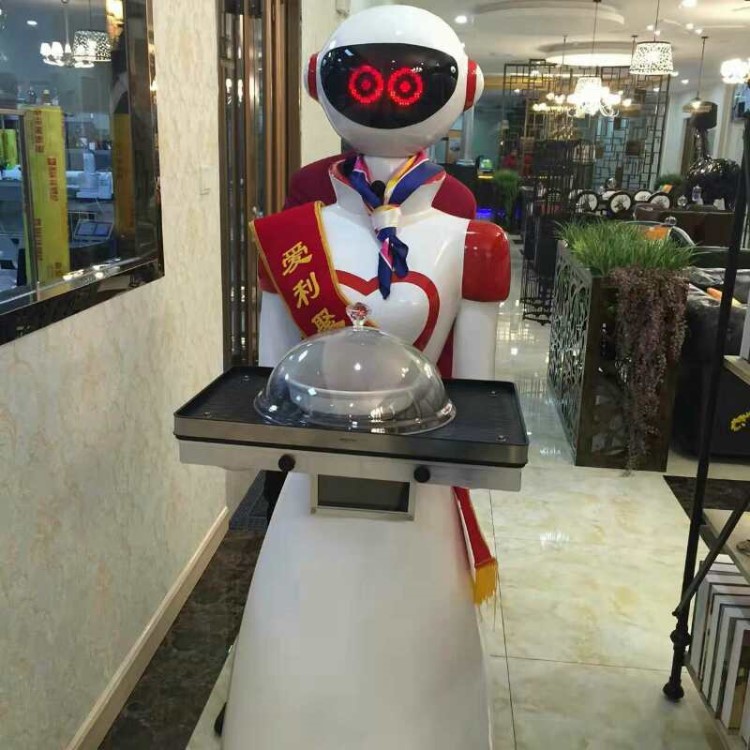 機(jī)器人主題餐廳迎賓機(jī)器人送餐點(diǎn)餐傳菜送菜機(jī)器人對(duì)話聊天