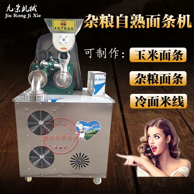 廠家直銷商用全自動自熟玉米面條機(jī)多功能五谷雜糧米線機(jī)冷面機(jī)