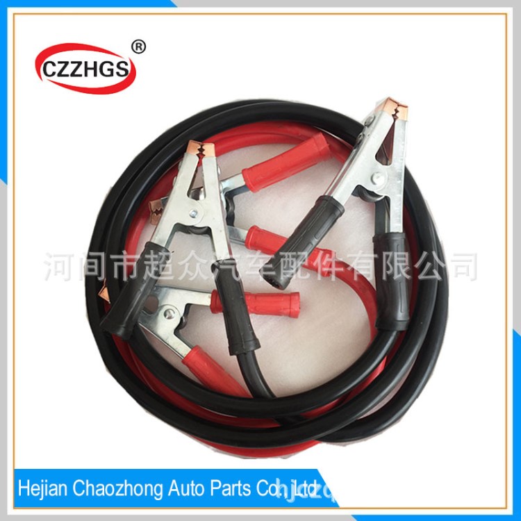 廠家批發(fā)銅汽車電瓶線 打火馬達線 搭鐵線 幫車線