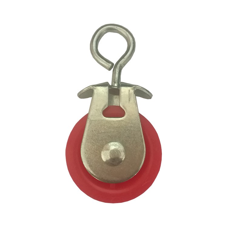 中滑轮 养殖鸡舍用料线水线提升塑料中滑轮