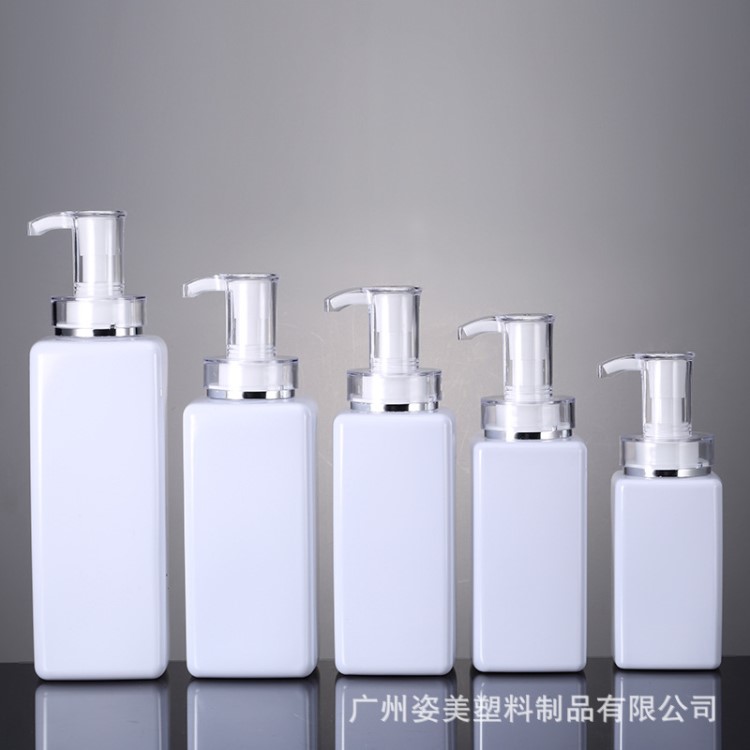 PET塑料方形瓶600洗發(fā)水瓶子沐浴瓶500ML護(hù)發(fā)素瓶 現(xiàn)貨批發(fā)