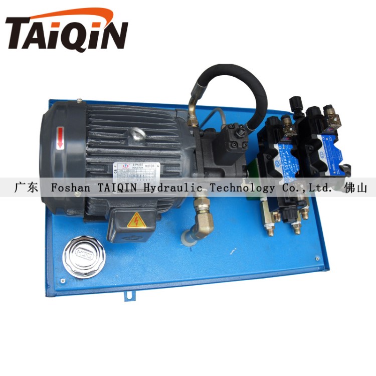 鋁型材機械設(shè)備液壓成品鋸鋸床帶壓料2.2KW-30液壓系統(tǒng)液壓站廠家