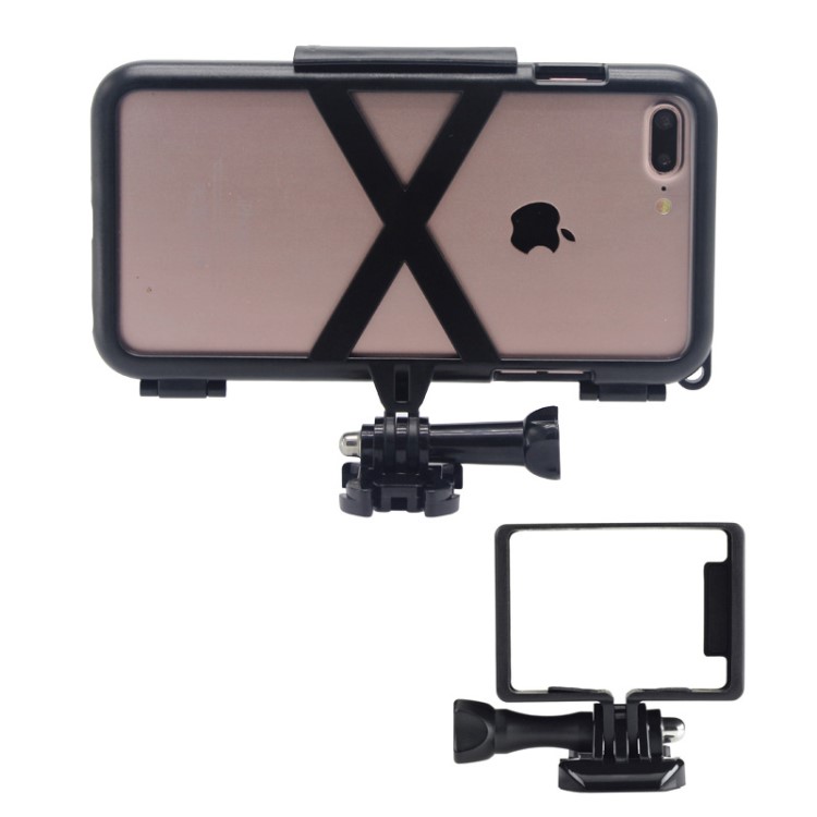 iPhone運(yùn)動(dòng)保護(hù)套 gopro配件通用蘋果手機(jī)戶外運(yùn)動(dòng)保護(hù)邊框