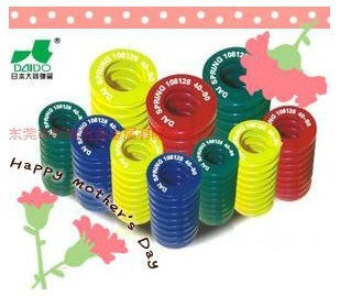 日本大同茶色(模具壓縮)沖模彈簧 新品火售中 30*25