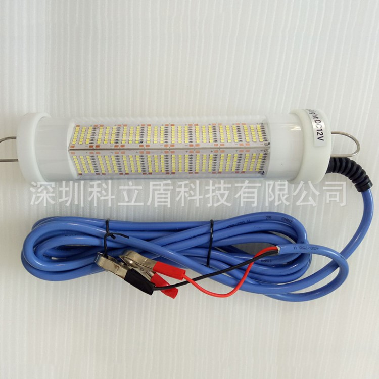 科立盾直銷各種DC12V240W水下誘魚燈 節(jié)能防水型led水下集魚燈