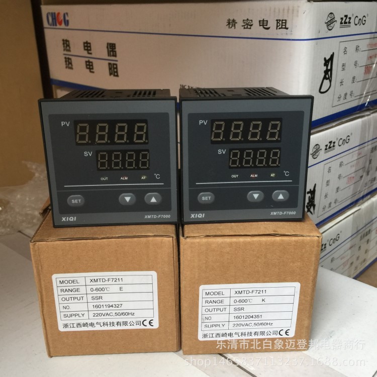 西崎 XMTD-F7111 XMTD-F7112智能溫控儀繼電器XMTD-7000