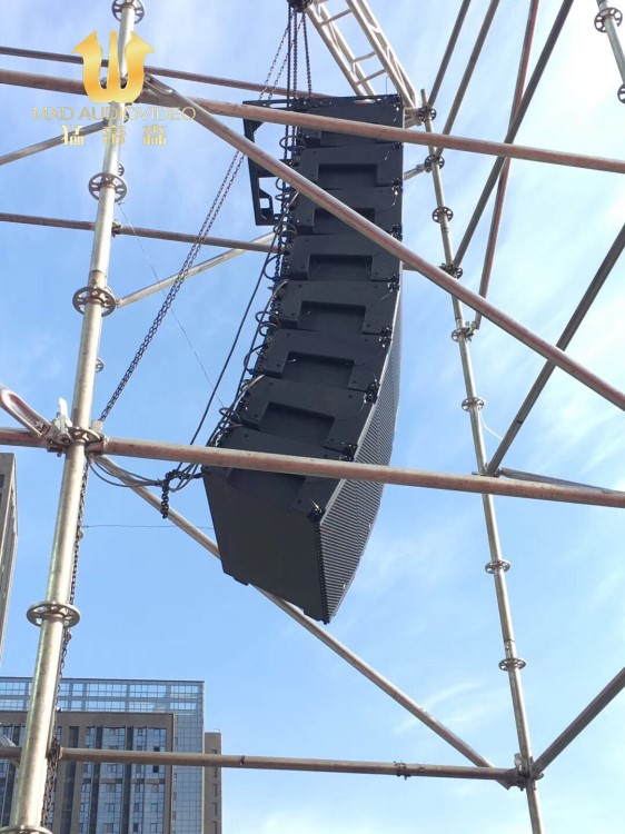 廠家雙12寸二分頻線陣音箱 大型舞臺(tái)演出音響 大禮堂教堂音箱
