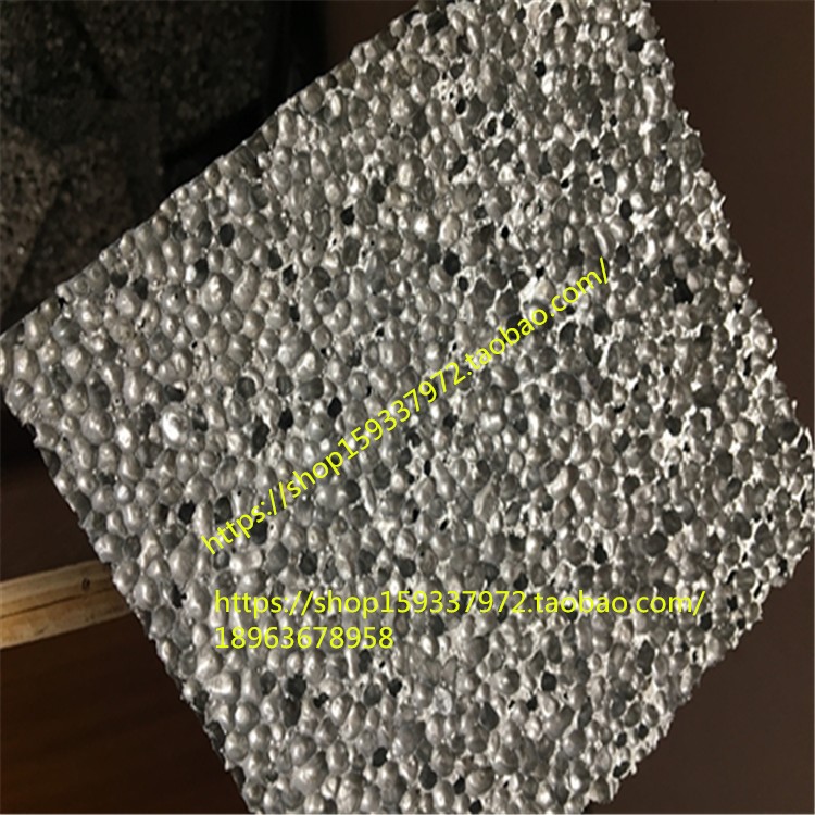 廠家直銷 窩蜂孔泡沫鋁 發(fā)泡鋁消音板 建筑幕墻吸聲板 屏音材料