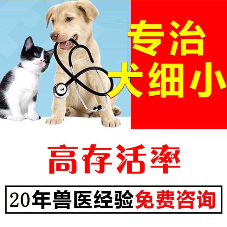 細小病毒犬瘟冠狀單抗血清干擾素抗體藥狗狗細小套餐