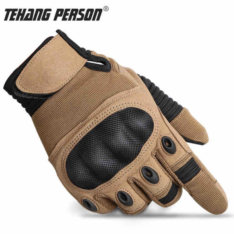 TEHANG PERSON軍迷全指保暖戰術手套 抗撞擊防護防滑 TP10