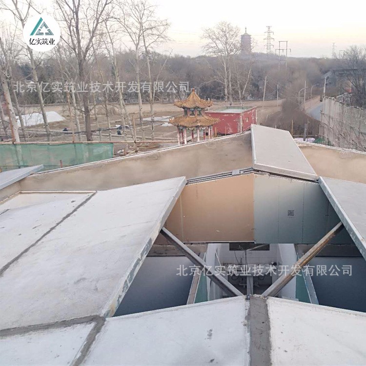 廠家直銷鋼結構廠房 頂樓加建夾層專用鋼骨架輕型板 水泥預制板