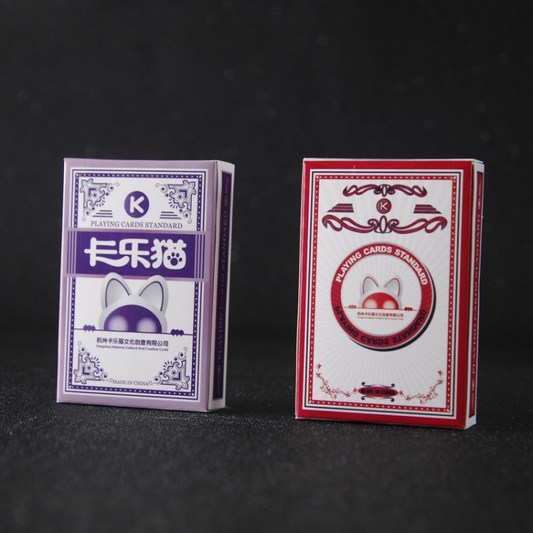廣告撲克牌定做公司禮品宣傳撲克定制logo盒裝紙牌撲克牌印刷制作