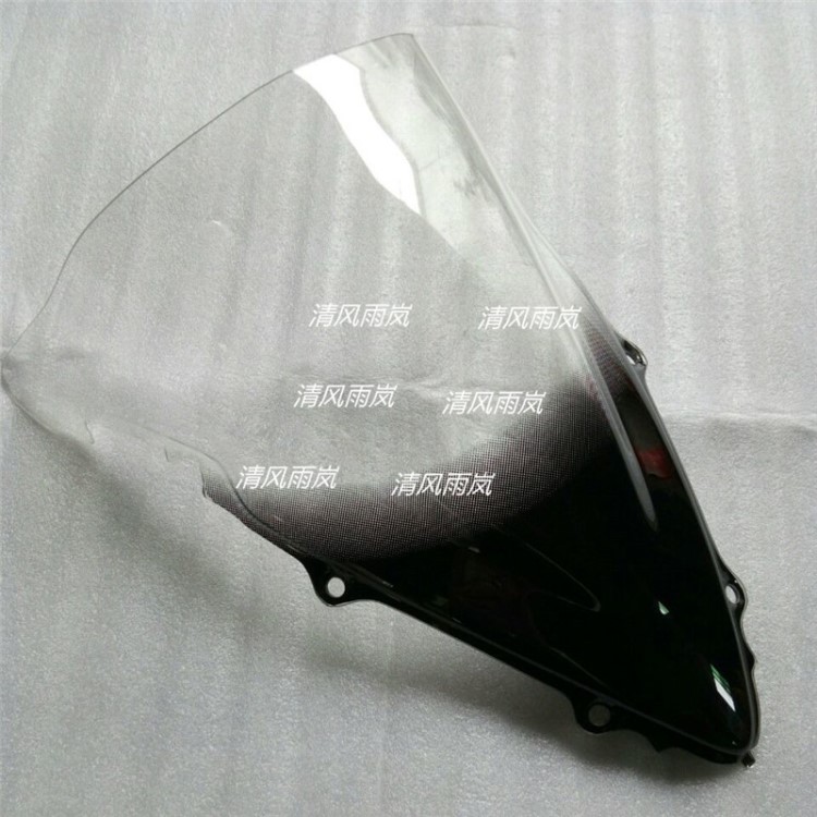 哈YAMAHA R6 03-05年擋風(fēng)玻璃/淺茶加黑網(wǎng)點(diǎn)精品擋風(fēng)玻璃.