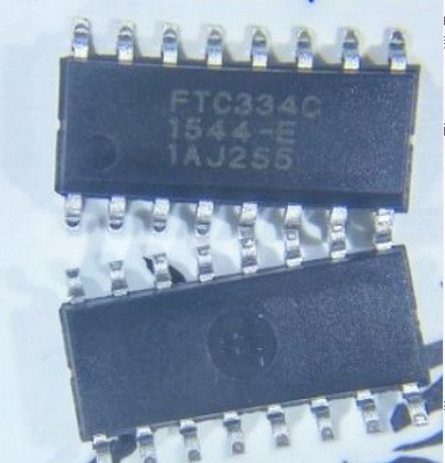 FTC334C  FTC334 電容式觸摸按鍵處理 全新原裝現(xiàn)貨