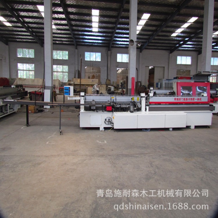豪邁半自動(dòng),雙端封極東冷熱膠門線條一體全自動(dòng)封邊機(jī)木工機(jī)械