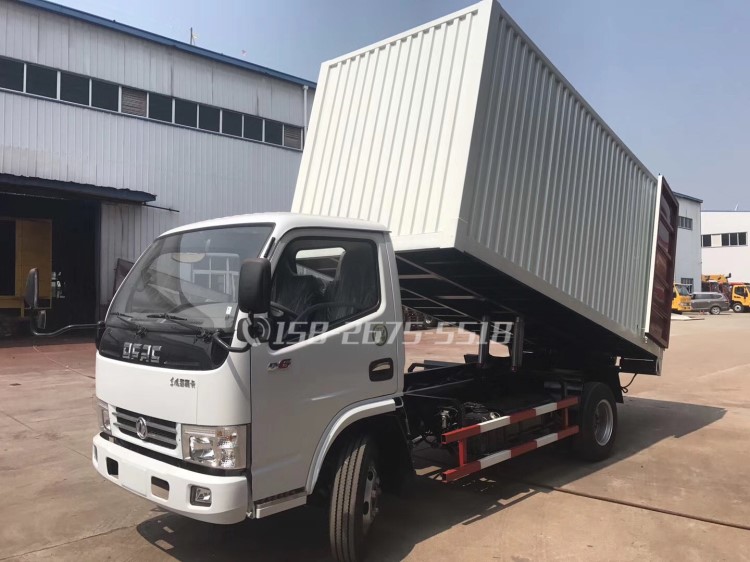 厢式自卸车 东风货车 小型 翻斗车
