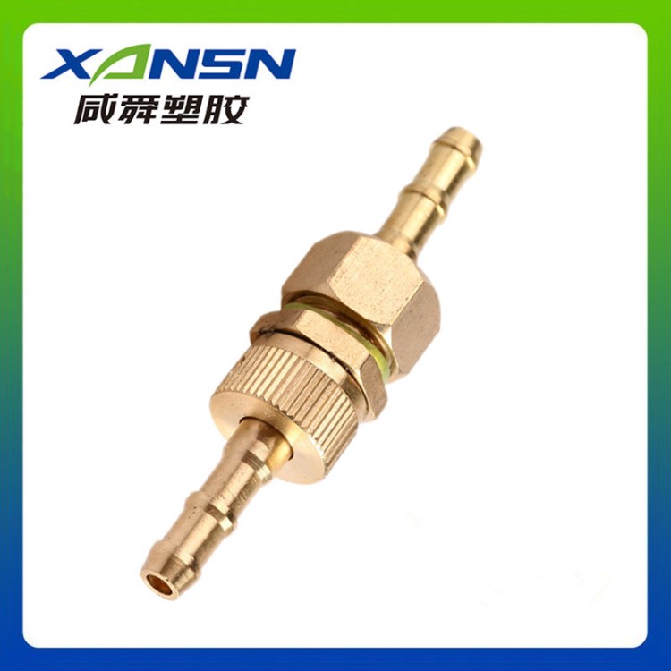 廠家批發(fā)  農(nóng)機配件標(biāo)準(zhǔn)螺紋 六角式 小活接 銅接頭1/4l螺紋