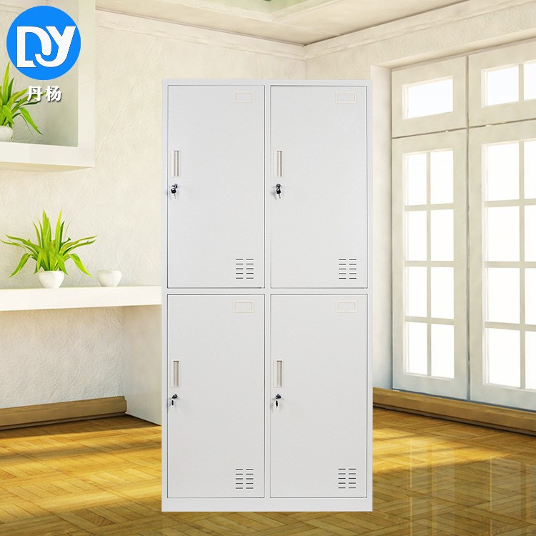 直銷宿舍四門更衣柜儲(chǔ)物柜4門員工儲(chǔ)物柜定做洗浴中心更衣柜