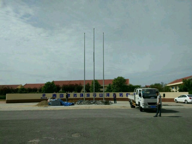 不銹鋼旗桿戶外學校旗桿錐形電動旗桿廠家