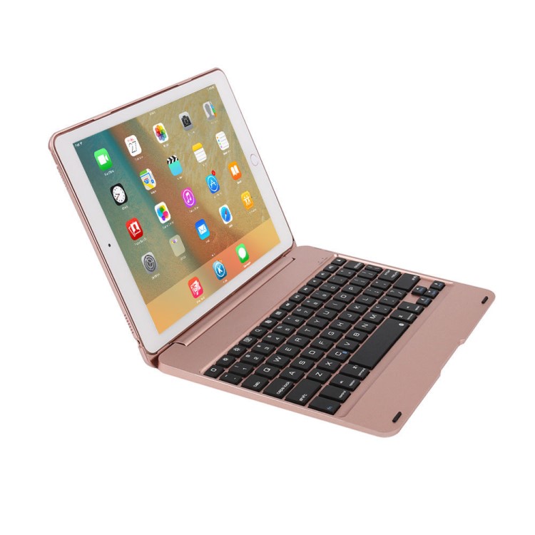 外貿(mào)F19ipad air2無(wú)線外接超薄鍵盤pro9.7通用智能休眠保護(hù)殼