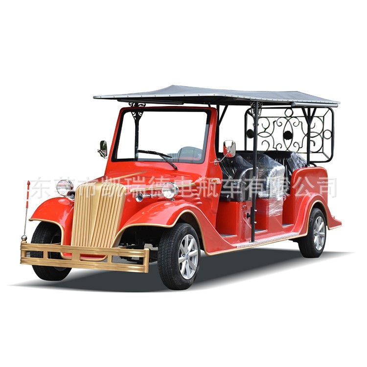 大功率凱瑞德電動老爺車 電動看房車 迎賓景區(qū)游覽復古觀光車