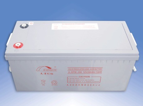 彩虹蓄電池 6-GFM-200 12V200AH UPS電源EPS直流屏蓄電池質(zhì)保三年