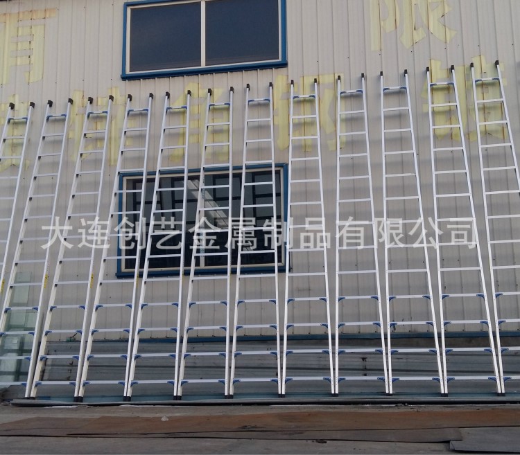 鋁合金單梯靠墻梯加厚承重150KG質量保障