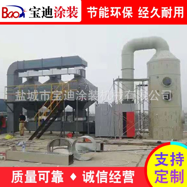 廢氣凈化設(shè)備催化燃燒裝置廢氣凈化活性炭吸附脫附催化燃燒裝置
