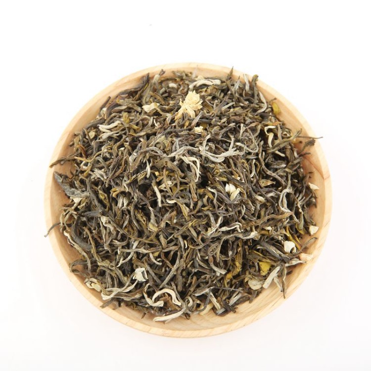 2018茉莉花茶 產(chǎn)地貨源茶葉 廣西橫縣花茶 定制款散裝茶 大白毫