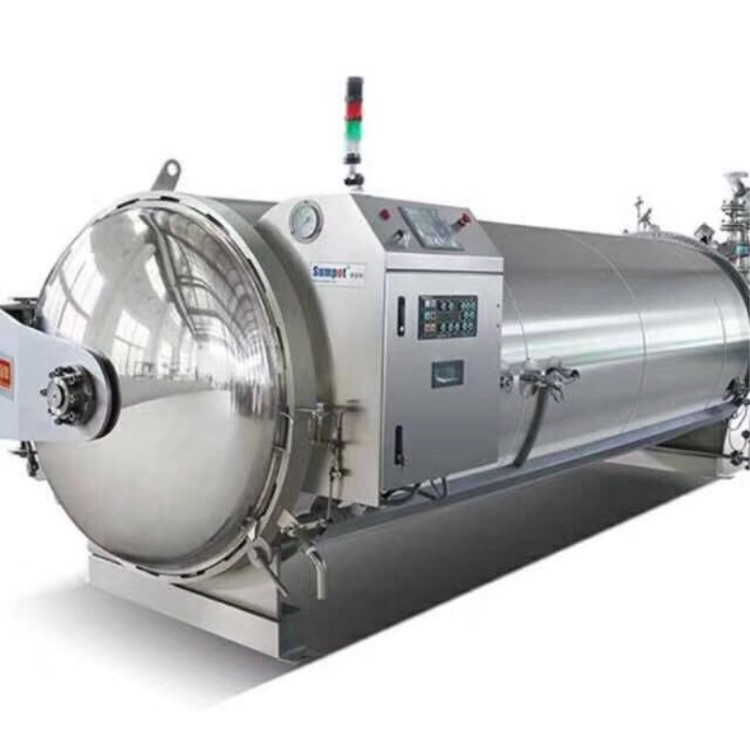 供应鸡汤杀菌锅鸡罐头杀菌锅诸城金鼎全自动旋转杀菌锅