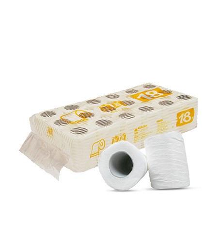 真真卷筒纸卫生纸zz27ha整箱60段18卷15提批发包邮
