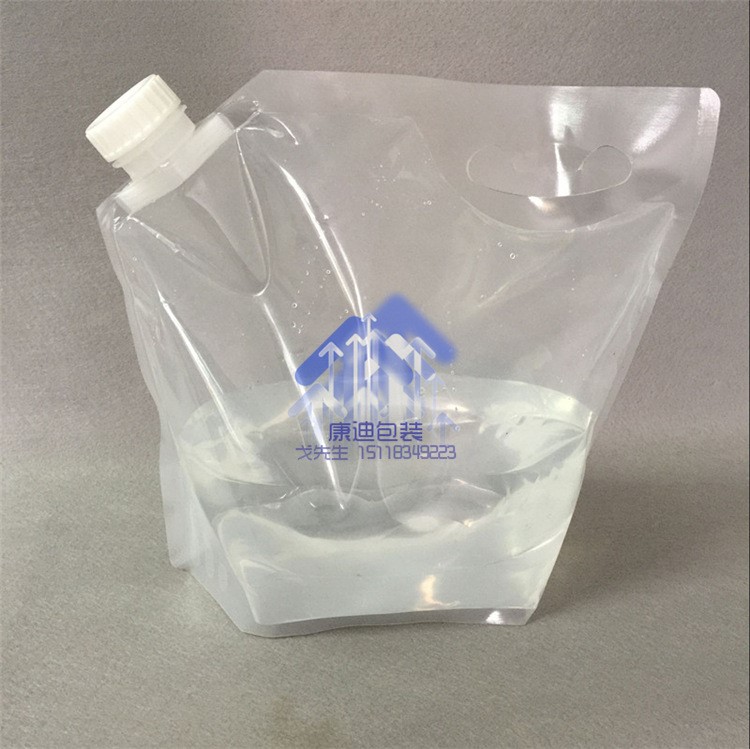 廠家定制散裝白酒啤酒軟包裝 5L手提液體袋 袋裝水專用包裝