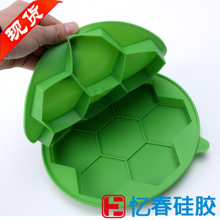 silicone hamburg press 7連六邊形硅蛋糕模 圓形漢堡肉餅烤模