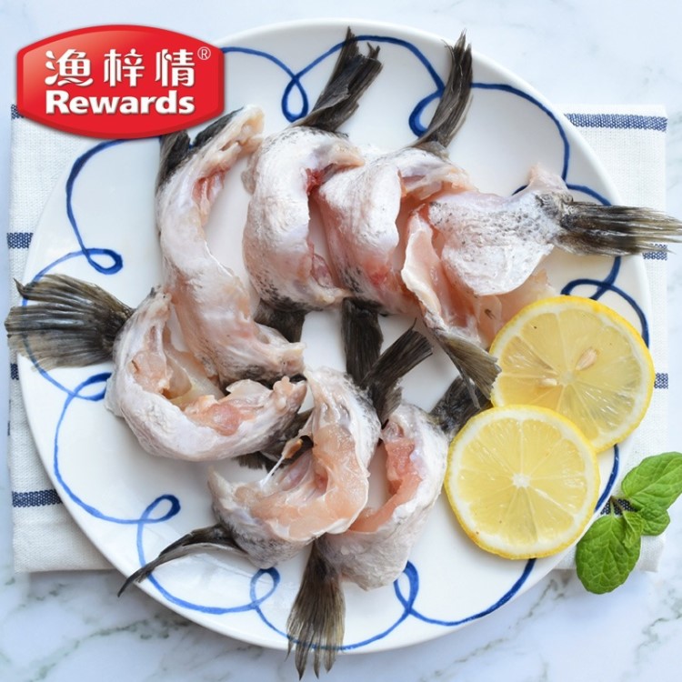 漁梓情兒童 魚下巴 速凍 黑魚魚中寶 飯?zhí)脤W校食材廠家批發(fā)