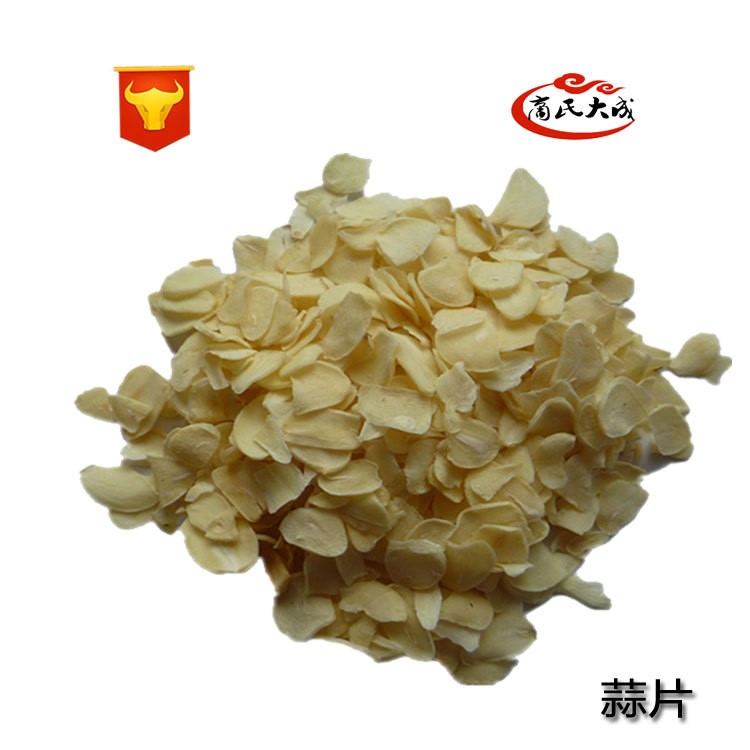 產(chǎn)地直銷調(diào)料脫水大蒜片50kg高辣度顏色白蒜片批發(fā)調(diào)料脫水蒜片