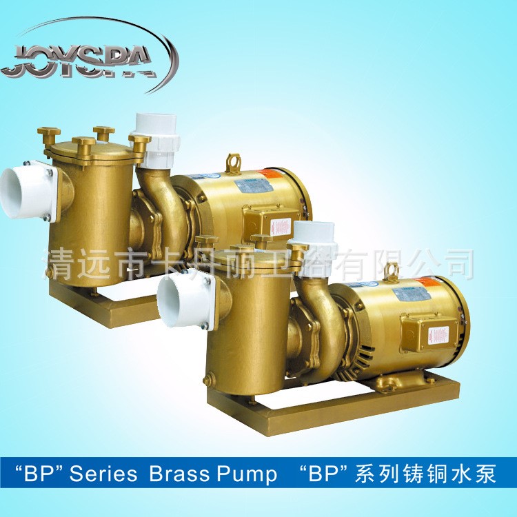 普克仕游泳池设备BP铜泵流量大性能稳定 全铜循环水泵5HP/380V