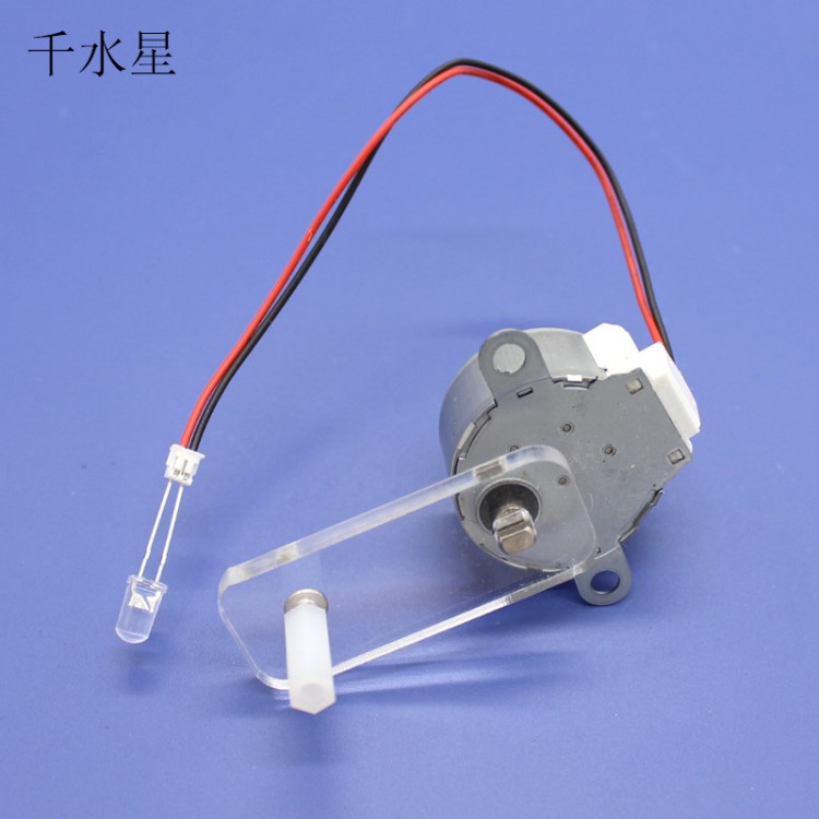 手搖發電機san DIY科技小制作模型 微型教學發電實驗玩具 千水星