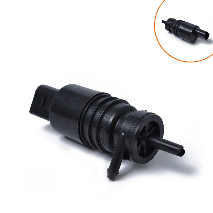 適用于一汽大眾奧迪寶馬擋風玻璃清洗泵 黑色噴水電機 1J5955651