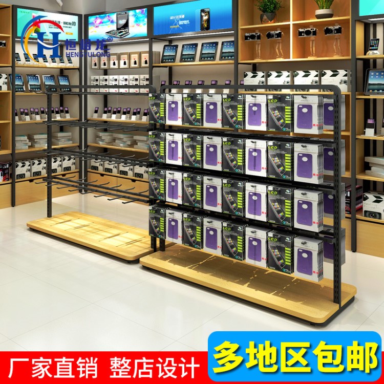 雙面服裝飾品手機(jī)配件店內(nèi)衣內(nèi)褲襪子手套掛鉤中島 展示陳列架