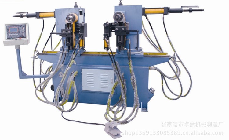 【廠價(jià)直銷】雙頭液壓彎管機(jī) 卓然SW38NC彎管機(jī)