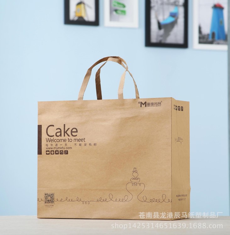 廠家定制紙袋 服裝袋黑白卡銅版特種紙牛皮紙手提袋定做 可印logo