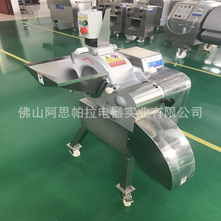 工業大型高速切丁機三維木瓜火腿高速切丁機瓜果正切丁三維立體機