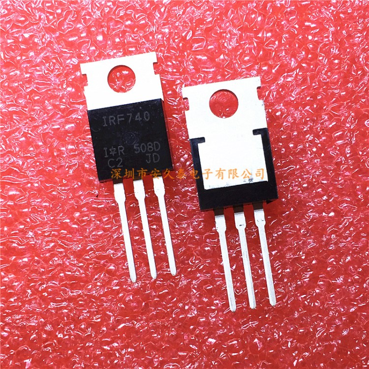 原装现货 IRF740 MOSFET场效应管 400V/10A TO-220 IRF740PBF