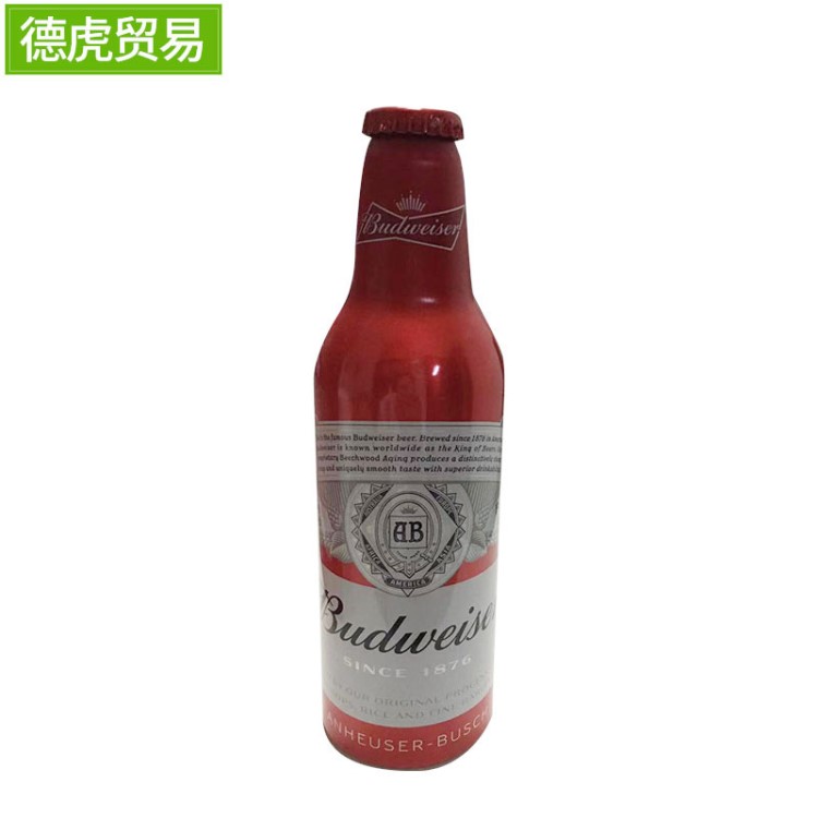 Budweiser355ml*24瓶箱裝鋁罐百威 小紅瓶百威啤酒飲料