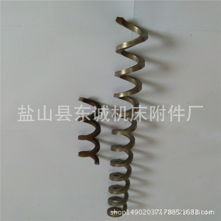 定做小型模具纏繞螺旋葉片 小型輸送機(jī) 螺旋葉片 東誠(chéng)機(jī)械實(shí)拍