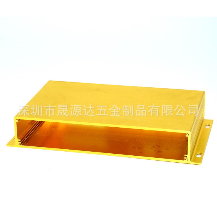 長(zhǎng)期供應(yīng) 232*39鋁合金材外殼 鋁外殼 ledCNC加工