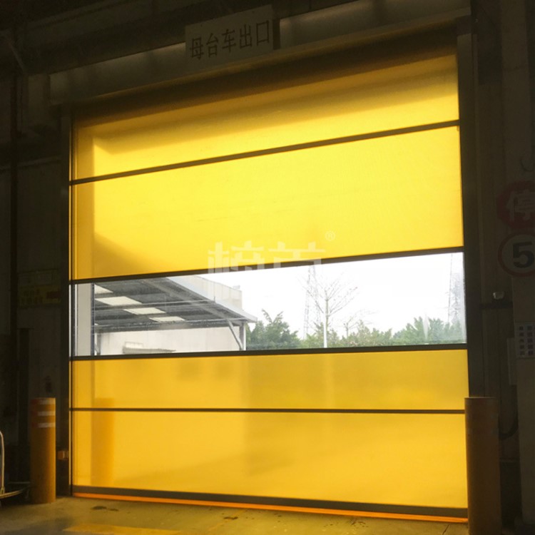 工業(yè)區(qū)快速門廣州感應(yīng)卷簾門隔音防塵防蟲保溫車間自動升降高速門