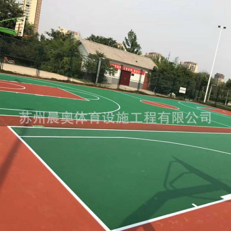 塑膠地面籃球場 橡膠地面游樂場 老人活動中心地面 環保地面材料
