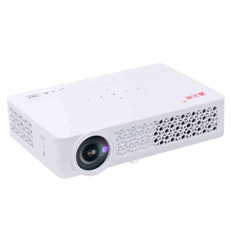 轟天炮DLP-800W投影機 安卓高清1080P投影儀3D微型商用便攜式投影