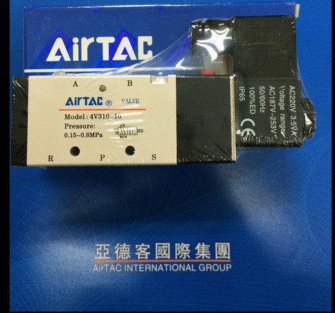 AIRTAC原裝亞德客電磁閥 4V310-10 4V310-08 DC24V AC220V